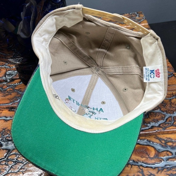 Vintage Golf Hat Comedy Logo Signed 5th Hole Snapback Cap - Picture 5 of 6